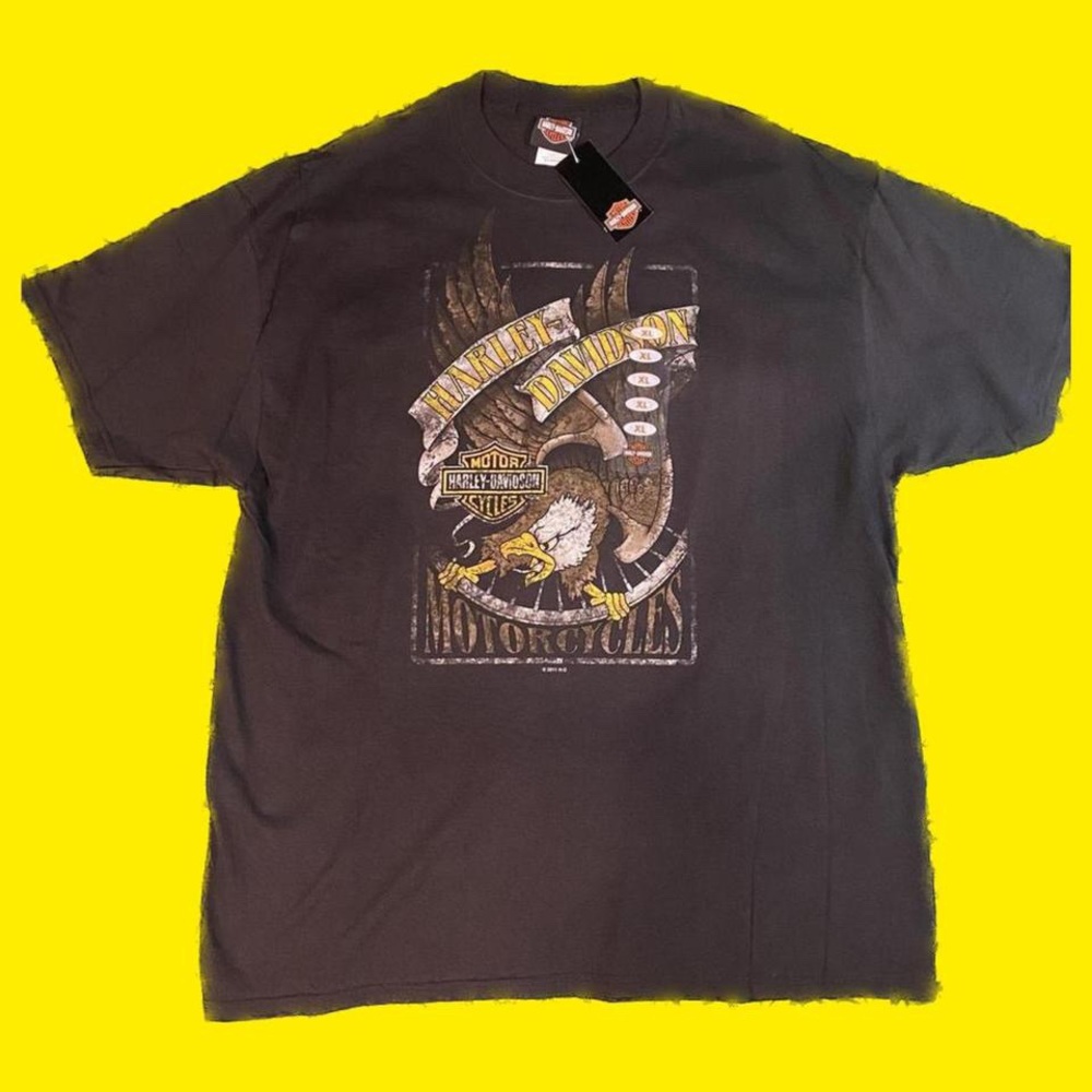 NWT VTG Harley Davidson Mens XL Barnett Harley Davidson El Paso Texas